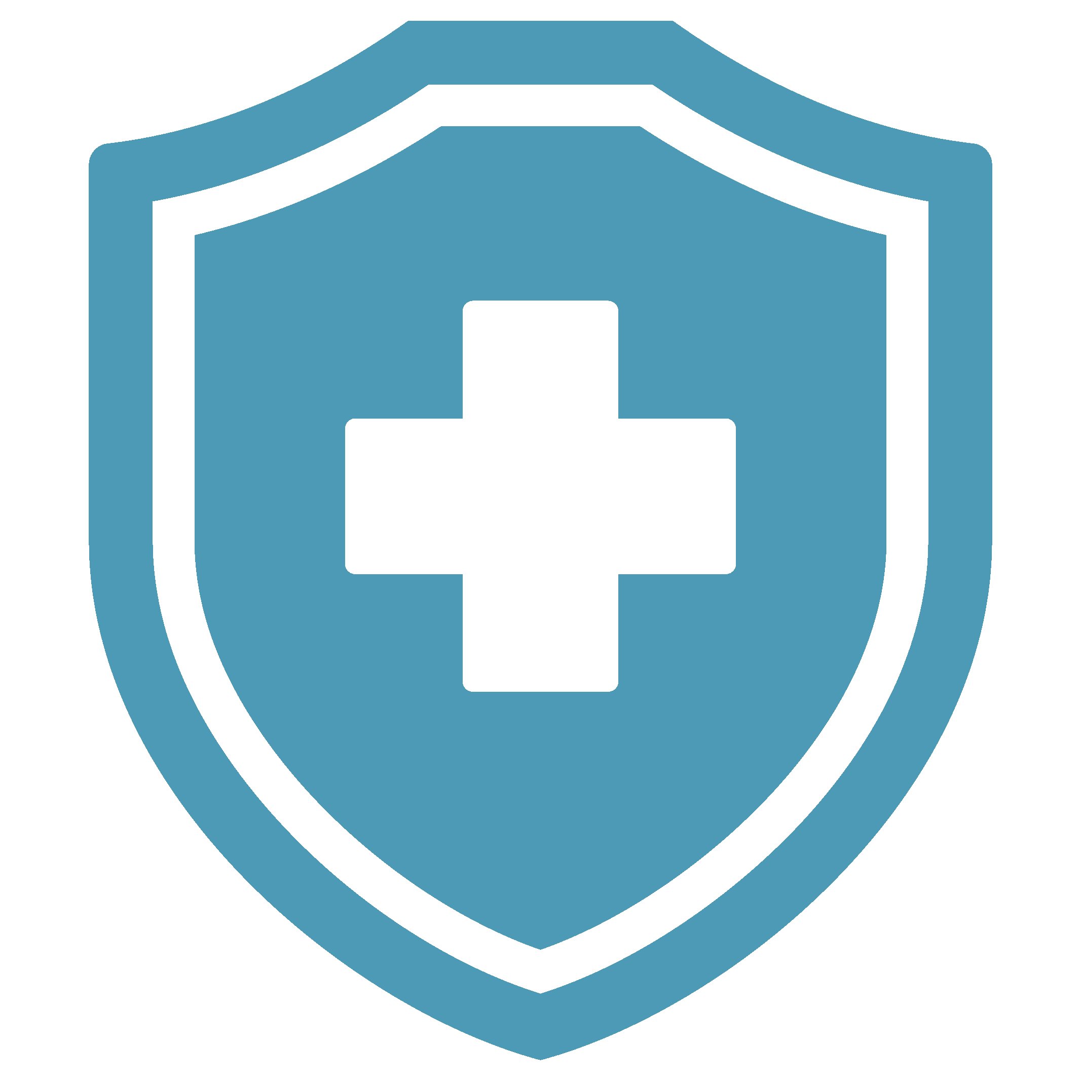 Medical shield icon
